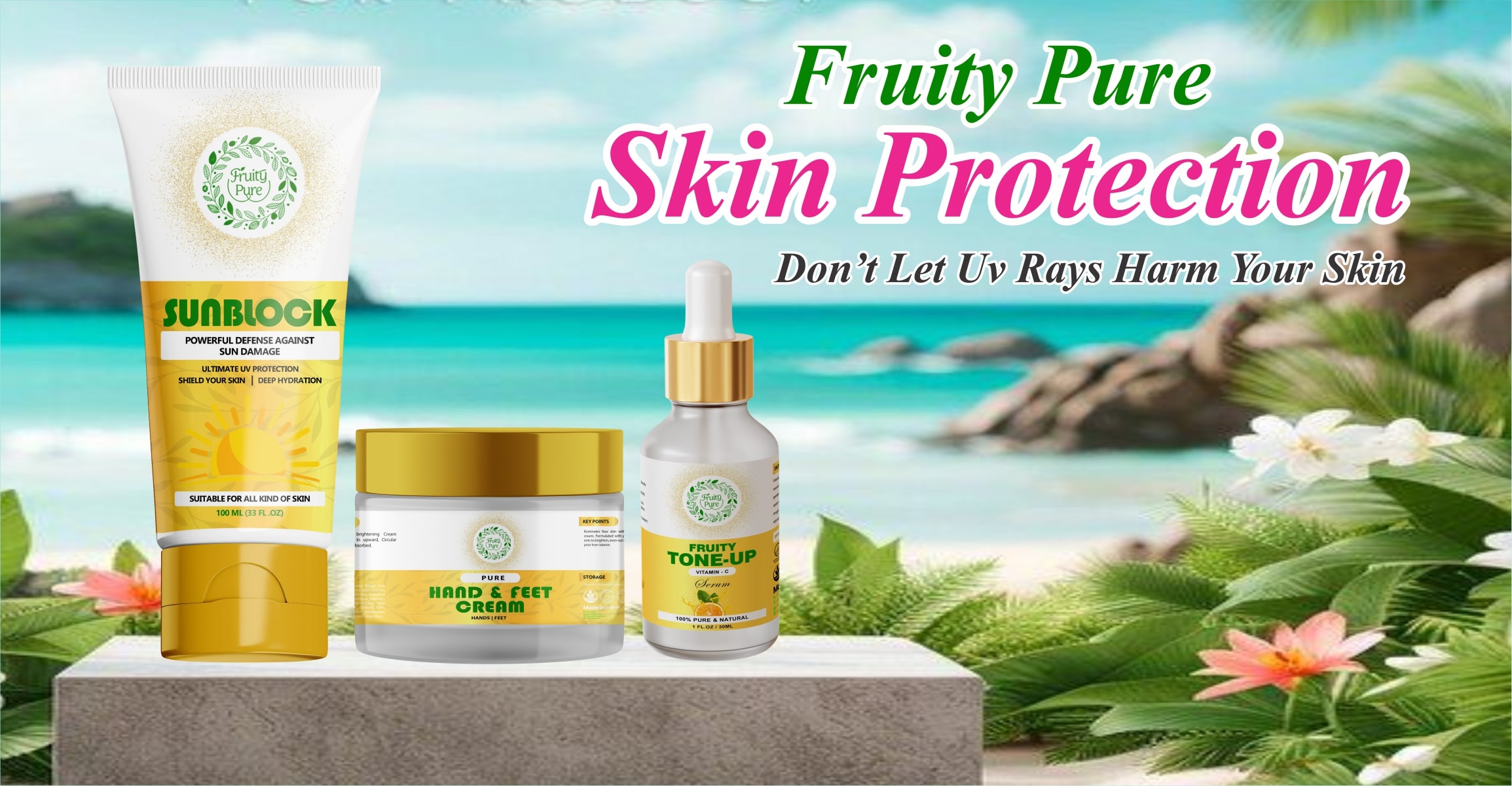 Fruity Pure Featured Banner 2 - Fresh Organic Products