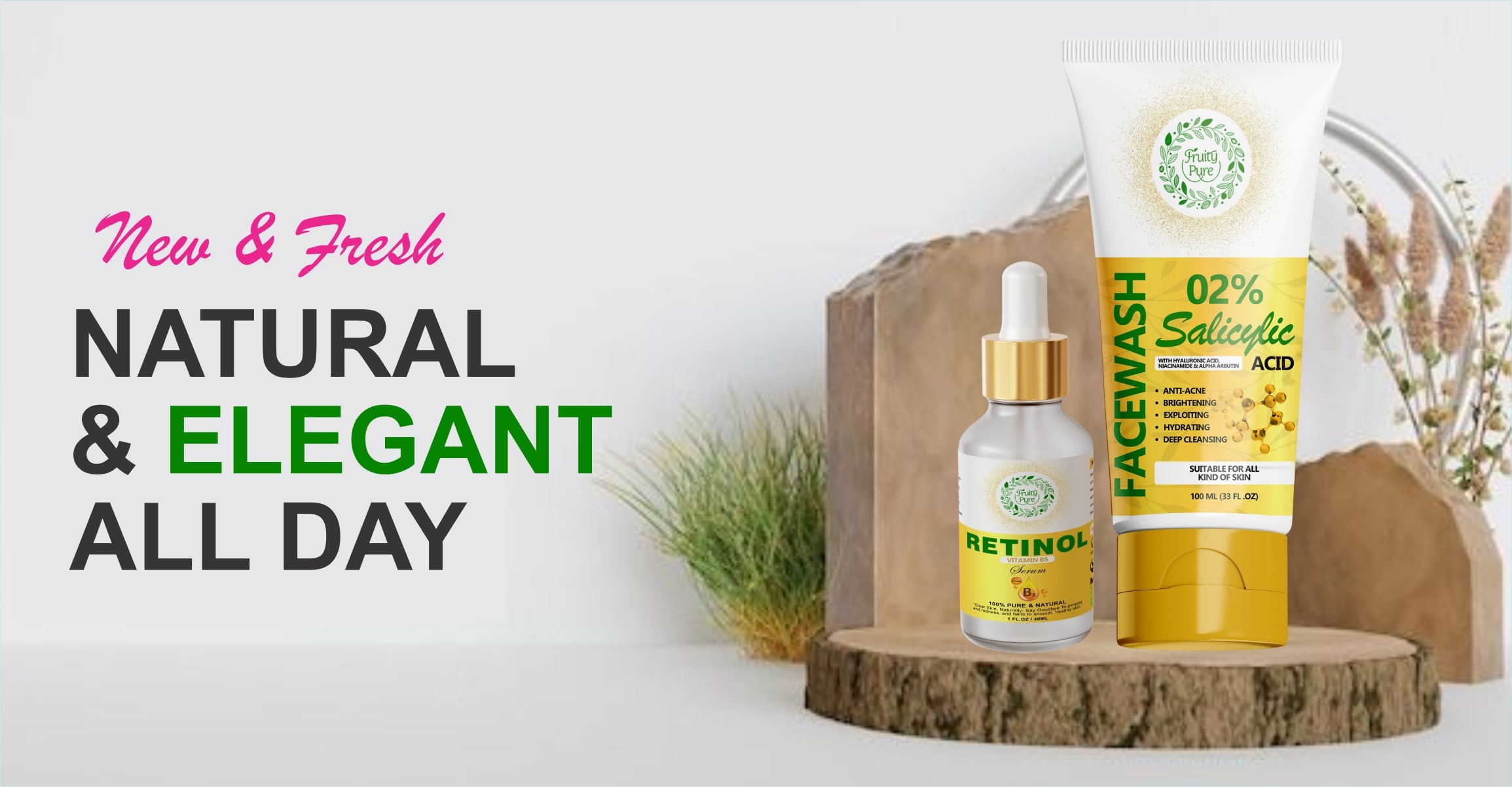 Fruity Pure Featured Banner 3 - Fresh Organic Products